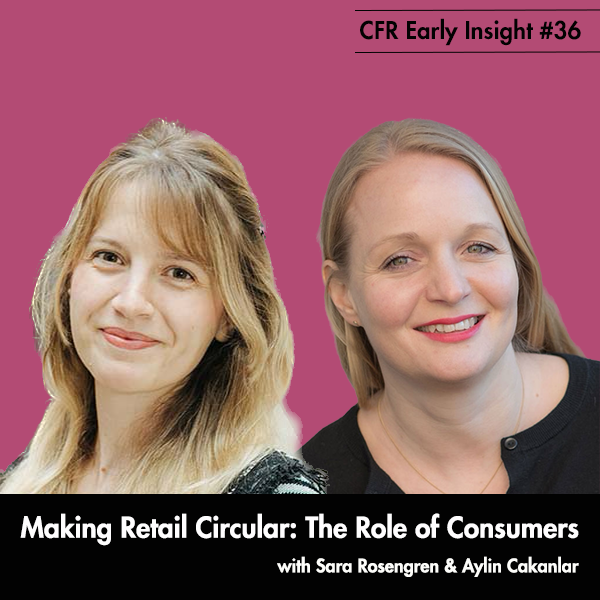 Promotional picture combined Sara Rosengren Aylin Cakanlar CFR Early Insight